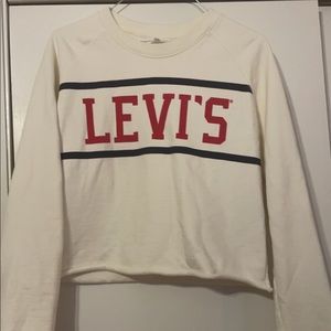 Never worn, Levi’s crewneck